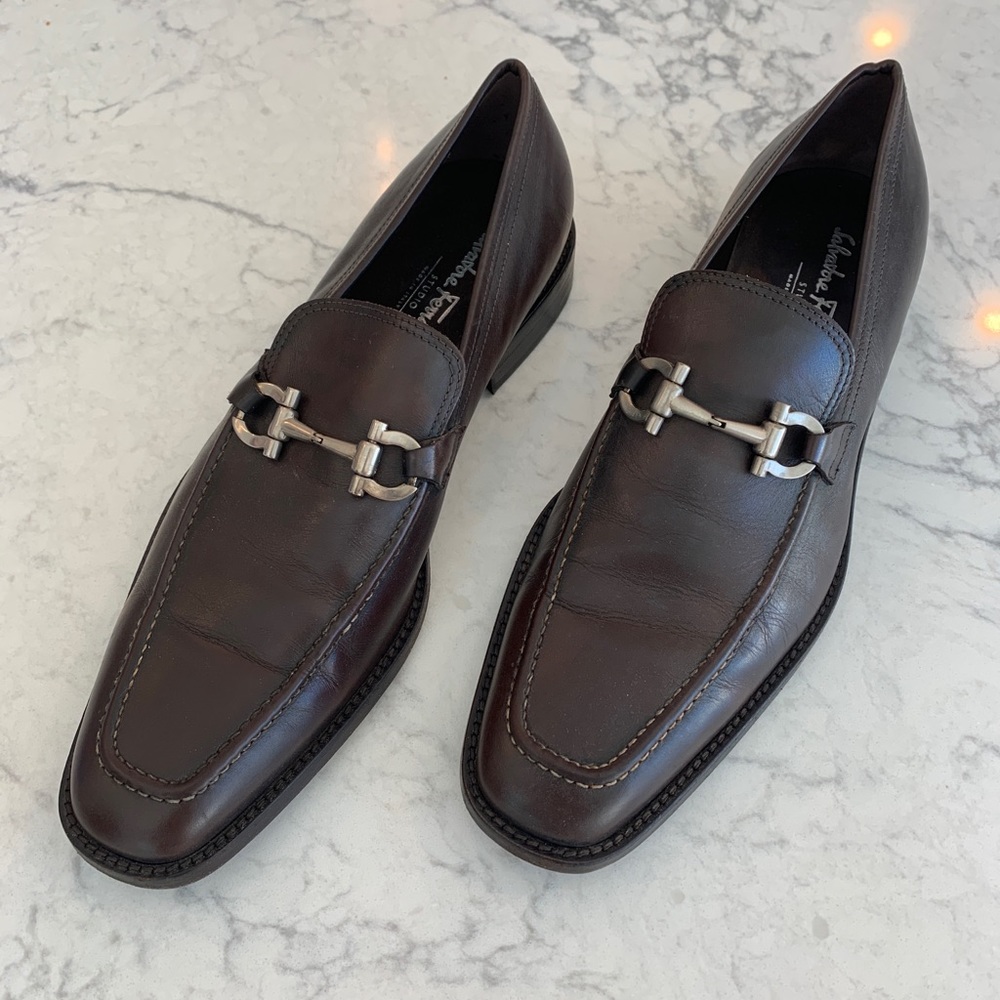 Salvatore Ferragamo Men’s Loafers Size 9 1/2